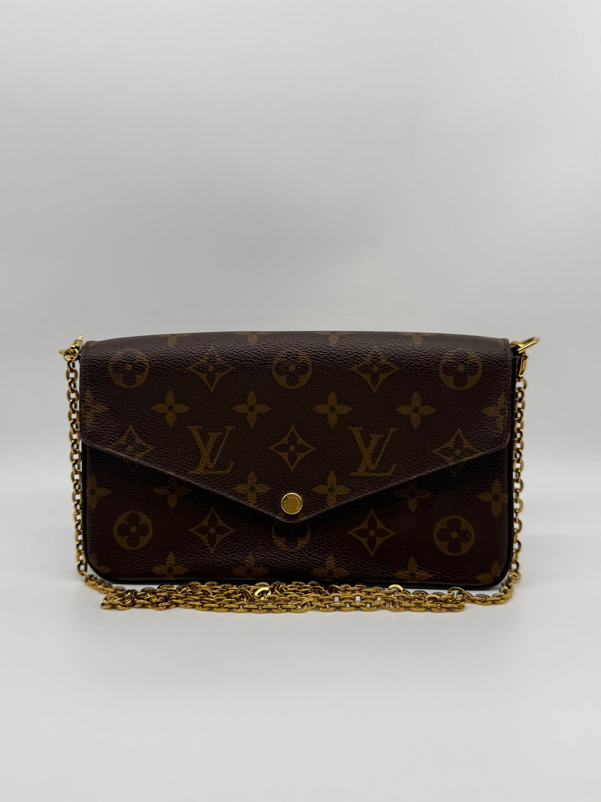 Louis Vuitton Felicie Pochette Monogram with Card Holder
