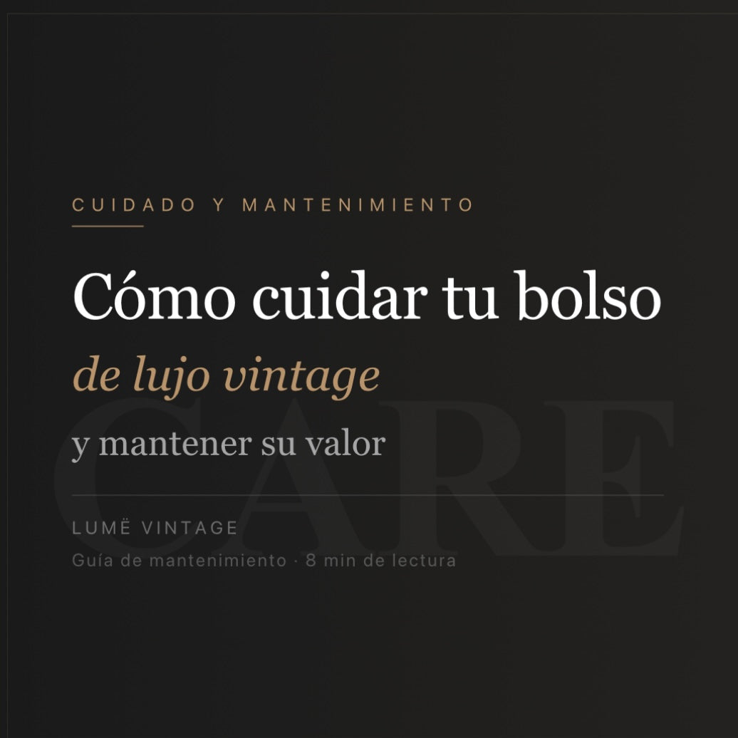 How to Care for a Vintage Luxury Handbag and Maintain its Value
