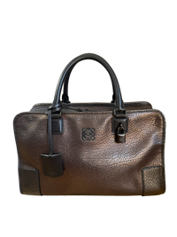Loewe Amazona 36 Metallic Grained Leather