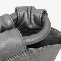 Loewe Nappa Aire Shoulder Bag in Silver Nappa Leather with Anagram