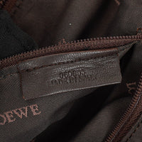 Loewe Nappa Aire Shoulder Bag in Silver Nappa Leather with Anagram