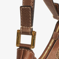 Loewe New Road Hobo Shoulder Bag in Anagram Canvas and Leather
