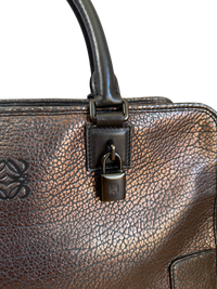 Loewe Amazona 36 Metallic Grained Leather