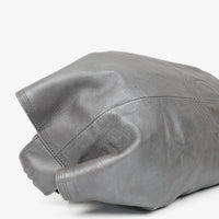 Loewe Nappa Aire Shoulder Bag in Silver Nappa Leather with Anagram