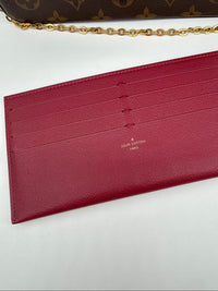 Louis Vuitton Felicie Pochette Monogram with Card Holder