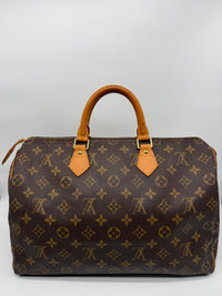 Louis Vuitton Speedy 35 Monogram Canvas