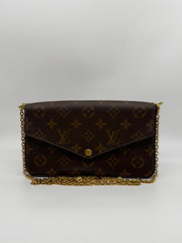 Louis Vuitton Felicie Pochette Monogram with Card Holder