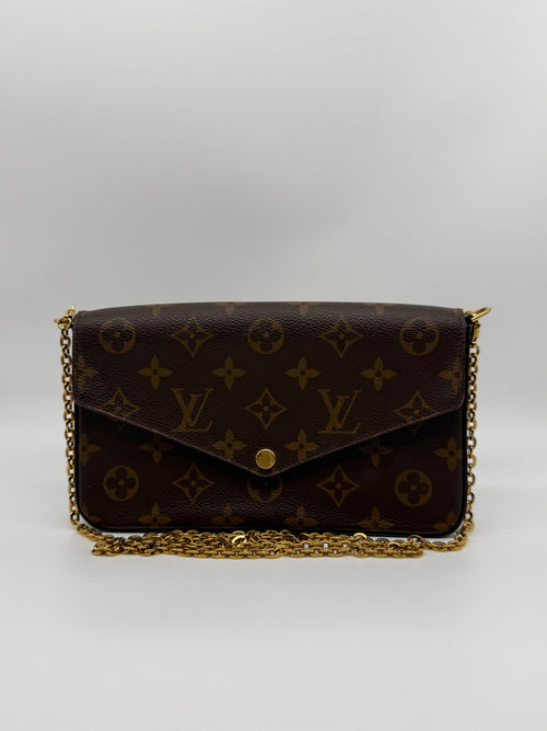 Louis Vuitton Felicie Pochette Monogram with Card Holder