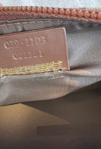Gucci Boat Pochette - GG Canvas Brown