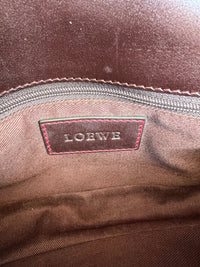 Loewe Anagram Flap Bag - Vibrant Red