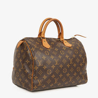 Louis Vuitton Speedy 30 Bag in Monogram Canvas