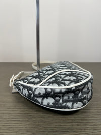 Christian Dior Saddle Pouch Oblique Canvas