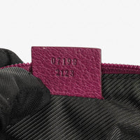 Gucci Boat Pochette Mini Baguette Bag in Pink GG Canvas