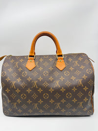 Louis Vuitton Speedy 35 Monogram Canvas
