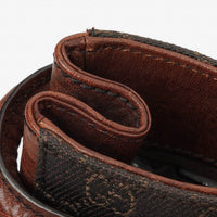 Gucci Hobo Shoulder Bag in Brown GG Canvas and Leather