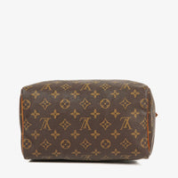 Louis Vuitton Speedy 25 Bag in Monogram Canvas