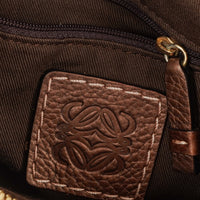 Loewe New Road Hobo Shoulder Bag in Anagram Canvas and Leather