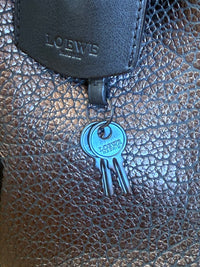 Loewe Amazona 36 Metallic Grained Leather