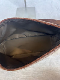 Gucci Boat Pochette - GG Canvas Brown
