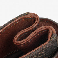 Gucci Hobo Shoulder Bag in Brown GG Canvas and Leather