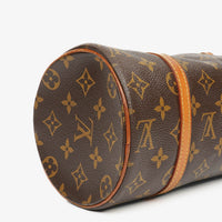 Louis Vuitton Papillon 25 Vintage Handbag Monogram Canvas