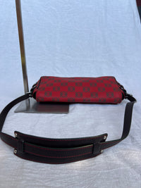 Loewe Anagram Flap Bag - Vibrant Red