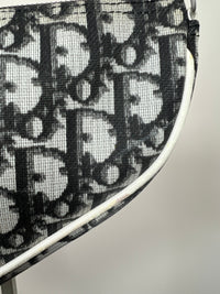 Christian Dior Saddle Pouch Oblique Canvas