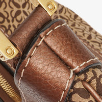 Loewe New Road Hobo Shoulder Bag in Anagram Canvas and Leather