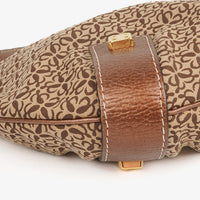 Loewe New Road Hobo Shoulder Bag in Anagram Canvas and Leather