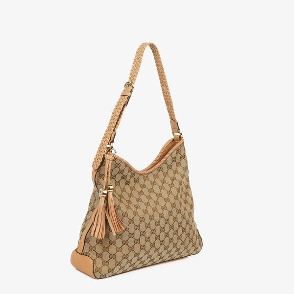 Gucci Marakesh Shoulder Bag in GG Canvas and Leather
