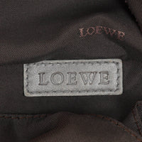 Loewe Nappa Aire Shoulder Bag in Silver Nappa Leather with Anagram