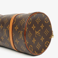 Louis Vuitton Papillon 25 Vintage Handbag Monogram Canvas