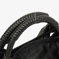 Loewe Nappa Aire Handbag in Black Nappa Leather with Anagram