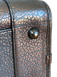 Loewe Amazona 36 Metallic Grained Leather