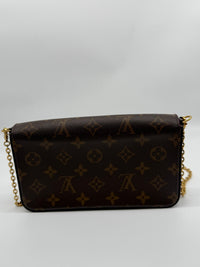 Louis Vuitton Felicie Pochette Monogram with Card Holder