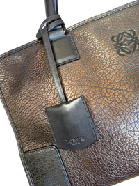 Loewe Amazona 36 Metallic Grained Leather