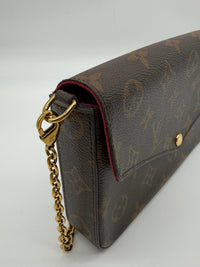 Louis Vuitton Felicie Pochette Monogram with Card Holder
