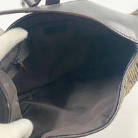 Gucci Jackie Medium in Pleated GG Monogram Canvas and Leather