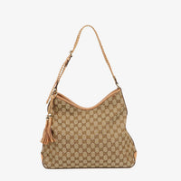 Gucci Marakesh Shoulder Bag in GG Canvas and Leather