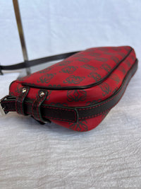 Loewe Anagram Flap Bag - Vibrant Red