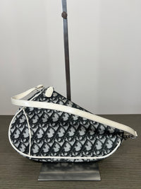 Christian Dior Saddle Pouch Oblique Canvas