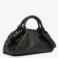Loewe Nappa Aire Handbag in Black Nappa Leather with Anagram