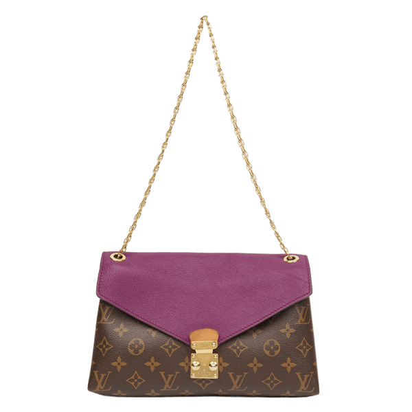 Louis Vuitton Pallas Chain Aurore Monogram
