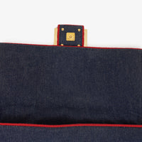 Fendi Large Baguette Denim Blue & Red – LUMË Vintage