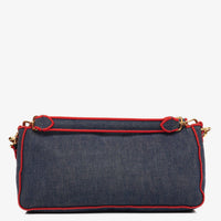 Fendi Large Baguette Denim Blue & Red – LUMË Vintage