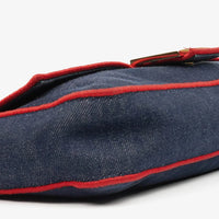 Fendi Large Baguette Denim Blue & Red – LUMË Vintage