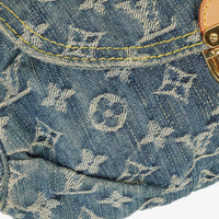 Louis Vuitton Pleaty Denim Monogram
