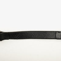 Fendi Zucchino Hobo Shoulder Bag in Black Canvas