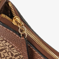 Loewe New Road Hobo Shoulder Bag in Anagram Canvas and Leather