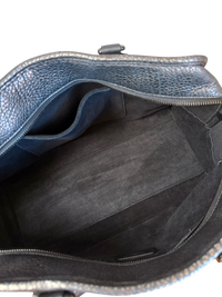 Loewe Amazona 36 Metallic Grained Leather